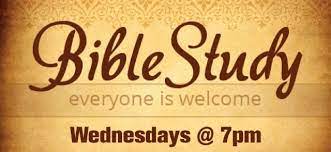 Bible Study 7:00PM Every Wednesday